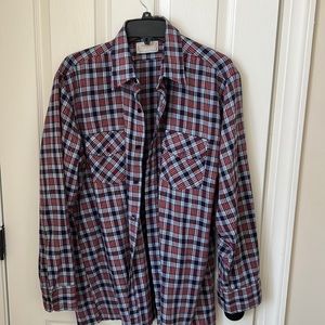 Vintage plaid shirt.